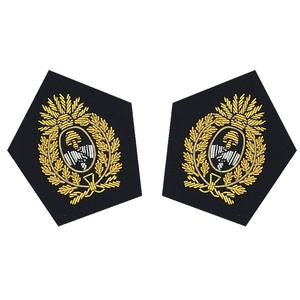 Broderie artisanale de qualité supérieure, fil de bouillon 3D, badges à épingler sur mesure (taille et forme), nouveau style brodé, en vente - Product Image 2