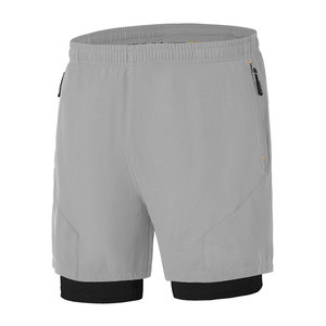 Pantalones Cortos Casuales de Cintura Elástica, Transpirables, Ligeros, de Material Elástico, Servicio OEM para Yoga, Pilates, Jogging y Uso Diario - Product Image 1