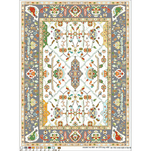 Alfombra de lana anudada a mano con diseño geométrico moderno y minimalista para sala de estar a precio de mayorista - Product Image 6