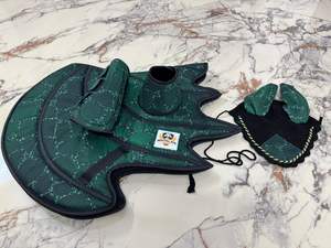 Tapis de selle personnalisable vert sublimé pour chevaux, tapis de selle personnalisé de couleur unie, ensemble de tapis de selle équestres - Product Image 1