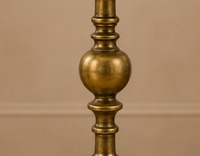 Table console moderne en laiton avec piétement surélevé, faite à la main, mobilier contemporain pour salon