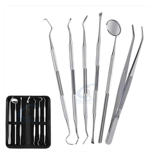 Ensemble d'instruments chirurgicaux dentaires de base, autres équipements dentaires à vendre, kit d'instruments chirurgicaux dentaires en acier inoxydable, argenté - Product Image 2