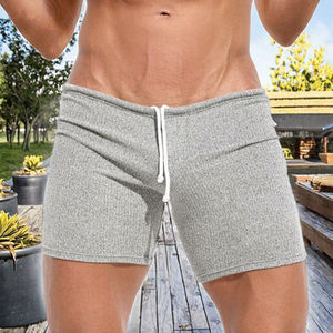 Pantalones Cortos Casuales de Verano para Hombre, Tallas Grandes, Antiarrugas, Transpirables, de Secado Rápido, Color Sólido, Material Personalizado de Alta Calidad, Cintura Media, Corte 3/4, Sexy - Product Image 3