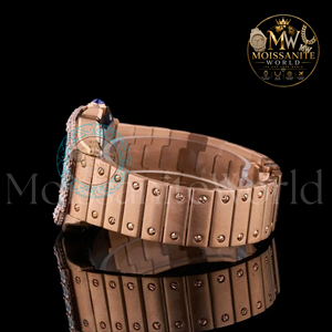 Wholesale Supply Modern Moissanite Diamond Men's <b>Watch</b> with Premium Finish Stylish Gift for Father's Day and Graduation for Sale - Product Image 2