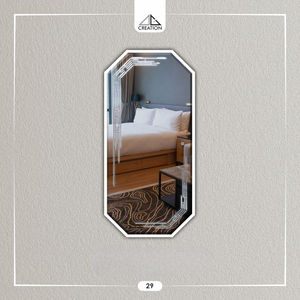 Decora tu sala de estar con este elegante espejo de cuerpo entero con marco sin montura y luces LED de diseño. - Product Image 6