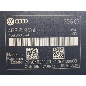 A6 ชุดควบคุมอิเล็กทรอนิกส์และโมดูลคอมพิวเตอร์มือสอง 4G8959760 - Product Image 2