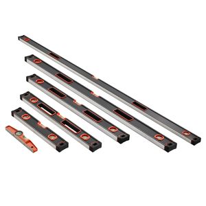 Set di 6 Livelle a Torpedo Completamente Magnetiche da 78/48/32/24/16/10 Pollici con Bolla di Livellamento, Righello e Strumento in Lega di Alluminio a 45/90/180 Gradi - Product Image 2