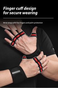 Workout Gloves for Men Women, Wrist <b>Wraps</b> Wrist Straps for Weightlifting, Wrist <b>Wraps</b> Gym Gloves for Men Workout Gloves Women - Product Image 3