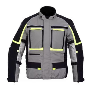 เสื้อแจ็คเก็ตมอเตอร์ไซค์วิบากสำหรับผู้ชาย ผ้าคอร์ดูร่า สำหรับขี่มอเตอร์ไซค์ ระบายอากาศได้ดี คุณภาพสูง สำหรับนักแข่งรถ - Product Image 5