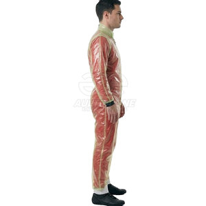 Traje de Lluvia para Karting para Adultos, 100% Poliéster, Ligero, Impermeable, Diseño de Cuerpo Completo para Clima Húmedo - Product Image 3