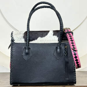 Sac fourre-tout à carreaux en cuir de vachette véritable 2026, vente en gros directe d'usine, sacs à main élégants pour femmes, portés épaule et croisé - Product Image 5