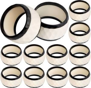 Anillo de Servilleta de Resina Creativo, Duradero, Ecológico, para Bodas, de Lujo, Moderno, Diseños Personalizados, Alta Calidad, Venta al Por Mayor - Product Image 1