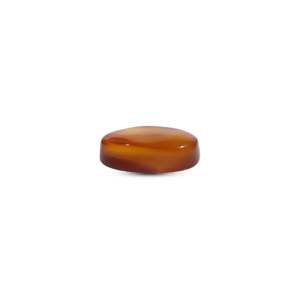 Natural Oval Cut Yemeni Aqeeq 17.55 Carat Loose Gemstone for Fine Jewelry - Product Image 3