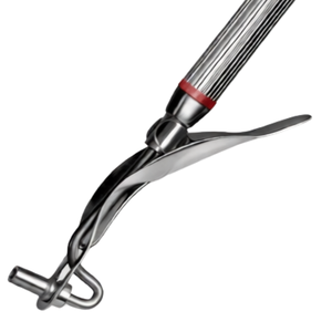 Instrumento Dental Restaurador Profesional de Acero Inoxidable, Portaamalgama Manual de Doble Extremo con Puntas Jumbo Medianas de 8 pulgadas (20.3 cm) - Product Image 4