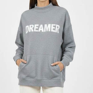Sudaderas de cuello alto para mujer al por mayor, con tela suave, ajuste cómodo, mangas largas y opciones personalizables para la marca - Product Image 1