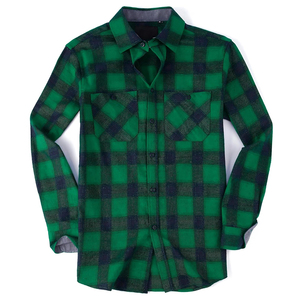 Chemises en flanelle décontractées pour hommes, motif à carreaux, de bonne qualité, fermeture boutonnée, en polaire, les plus vendues, à faible MOQ - Product Image 1