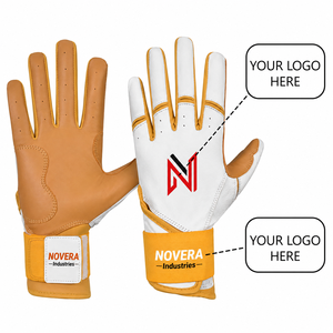 Guantes de Bateo de Béisbol Unisex de Alta Calidad, Personalizados, Ligeros, Acolchados, Transpirables, de Piel de Oveja, con Soporte Profesional para la Muñeca - Product Image 1