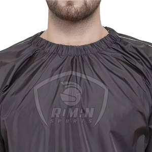 Combinaison de sauna pour hommes en fibre de polyester légère, respirante et de haute qualité, sur mesure, à prix de gros et faible MOQ, pour hôtel - Product Image 5