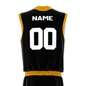 Uniforme de basket-ball Long Mission, dernier design, uniforme de basket-ball pour hommes, toutes tailles disponibles et livraison rapide dans le monde entier - Product Image 4