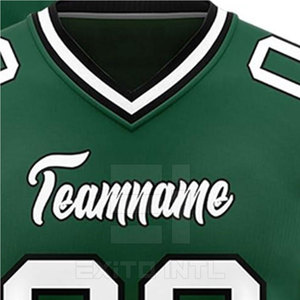Wholesale Anti-UV Polyester Team Jersey Custom Logo Name Number Breathable Short Sleeve Sports Uniform Customized - Product Image 3