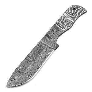 Couteau tactique à lame fixe en acier Damas de haute qualité, fait main sur mesure, OEM/ODM, à pointe biseautée, pour la chasse et le camping - Product Image 1