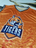 Jersey Baseball Custom OEM Sublimasi Seragam Baseball Bahan Polyester Bernapas untuk Olahraga Tim Pria & Wanita