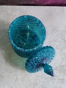 Boîte à bijoux décorative en résine florale faite à la main, petite boîte à bijoux en résine personnalisée pour la décoration de la maison - Product Image 4