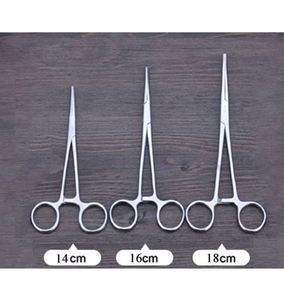 PS-001068599 7/6.3/5.5 นิ้ว คีมหนีบหลอดเลือดสแตนเลสสีเงินสำหรับสัตวแพทย์ เครื่องมือผ่าตัด - Product Image 4