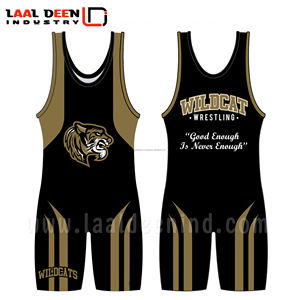 Singlets de lutte en Spandex, hauts une pièce, personnalisé, pour hommes, collection 100% - Product Image 6