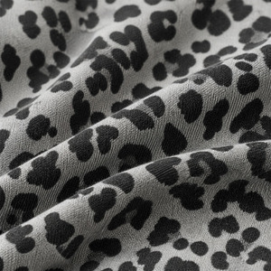 Hot Selling Leopard Print Full Zip Hoodies and Jogger Sets Custom Embroidered Logo Relaxed Fit Men's Casual Streetwear Supplier - Product Image 4