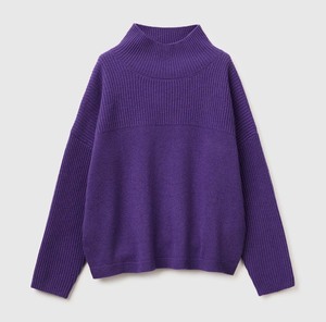 Suéter de Punto para Mujer, Estilo Holgado, Informal, para Invierno, Color Sólido, Transpirable, para Otoño - Product Image 4