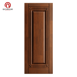 Puertas Francesas de Madera Sólida con Diseño Minimalista Moderno, Aislamiento Acústico, Certificación ISO 9001, Garantía de 3 Años, para Entrada de Villa - Product Image 2