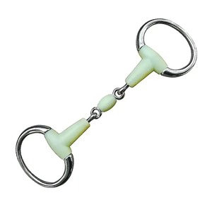 Mors à étrier pour cheval, mors à anneaux mobiles en acier inoxydable, mors à anneaux mobiles pour l'entraînement et l'équitation des chevaux - Product Image 4
