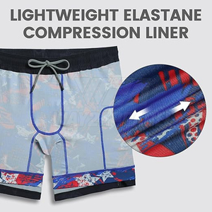 Pantalones Cortos para Hombre, Cómodos, de Tela Suave, Estilo Informal, Ligeros, para Uso Diario - Product Image 4