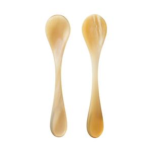 Couteau de service multifonctionnel en corne de buffle naturelle, fait main, écologique, compatible lave-vaisselle, idéal pour la découpe de gâteaux et les fêtes - Product Image 4