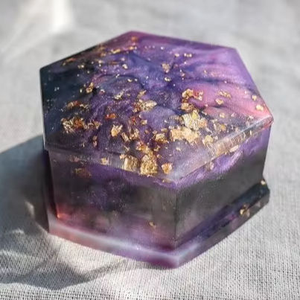 Boîte à mouchoirs rectangulaire en résine de haute qualité, distributeur de mouchoirs en papier, étui pour serviettes en papier, porte-mouchoirs en polyrésine - Product Image 3