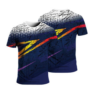 Camiseta de Tenis Deportiva para Mujer y Hombre, Transpirable, Personalizable para Equipos, Entrenamiento, Fabricante de Ropa Deportiva, Camiseta Personalizada para Hombre - Product Image 4
