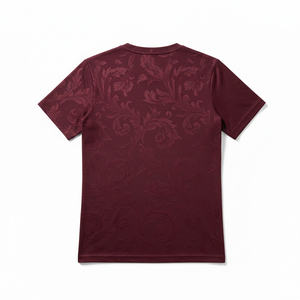 T-shirt de fitness personnalisé respirant pour homme grande taille à manches courtes coupe classique, éco-responsable, séchage rapide, évacuation de l'humidité, 100% coton - Product Image 2