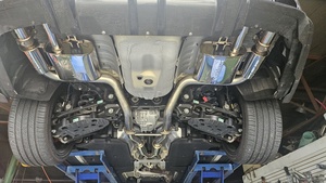 Système d'échappement Cat-Back adaptable pour KIA Stinger 2.5T (année 2018~) / Échappement de performance Cat-Back MAINTEC V4 - Product Image 3