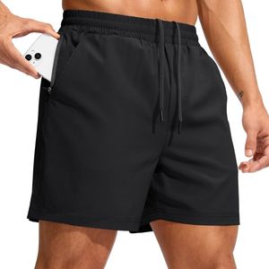 Pantalones Cortos Deportivos Negros Personalizados para Hombre, Cintura Elástica con Cordón, para Entrenamiento, con Bolsillos Laterales - Product Image 1