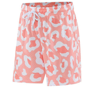 Pantalones Cortos Deportivos de Malla de Poliéster de Alta Calidad con Logotipo Personalizado, Color Verano, para Hombre, Estilo Jogger, Entrepierna de 5 Pulgadas, Resistentes al Viento, con Cordón Ajustable y Cintura Media - Product Image 4