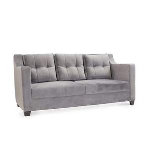 Canapé carré contemporain Geniee 3 places avec coussins, meubles rembourrés en mousse - Product Image 5