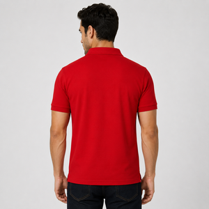 Polo homme tendance avec un design moderne, tissu doux, facile à porter, parfait pour le streetwear et les tenues quotidiennes, élégant et stylé. - Product Image 3