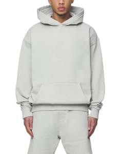 Conjunto Deportivo de Sudadera con Capucha y Pantalones Cortos Extra Grandes para Hombre, Ropa Deportiva Informal de Primera Calidad, Tejido Transpirable, Ropa Urbana Cómoda - Product Image 2