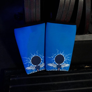 OEM <b>Knee</b> <b>Sleeves</b> Men Women Custom Logo <b>Compression</b> Gym Workout Support Supplier - Product Image 2