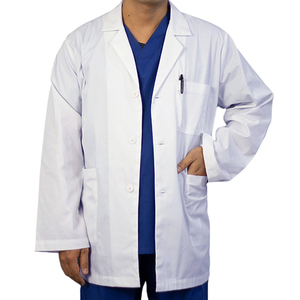 Wholesale Unisex Medical Lab Coat Woven Hospital Lab Coat - Product Image 2