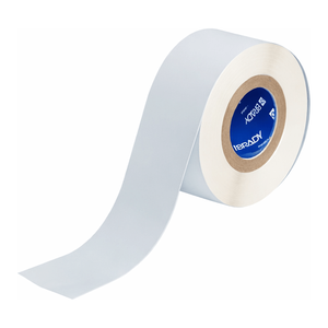 Ruban adhésif en PET métallisé gris mat Brady pour l'identification durable des actifs industriels - Product Image 1