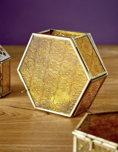 2026 Wholesale Colorful Floral Glass <b>Tea</b> <b>Light</b> Candle for Home, Weddings and Events Decorations - Product Image 2