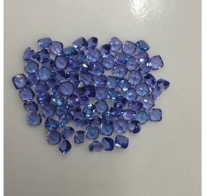 Piedra de Tanzanita Natural Azul Violeta de 6 mm, Corte Cojín, Calidad Premium, Gema Suelta para Joyería - Product Image 4