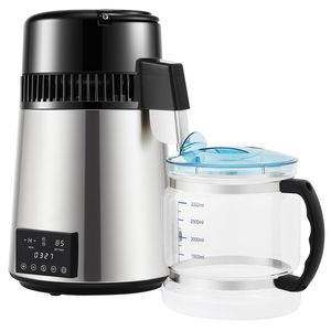 Distillatore d'Acqua da 1.1 Galloni (4L) 750W, 0.3 Galloni/H, con Display Doppio Temperatura, in Acciaio Inox 304, da Banco - Product Image 2